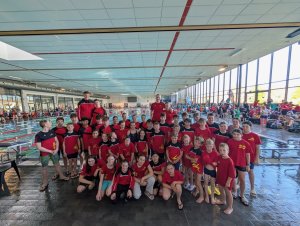 Das SG-Team beim Nürnberger Schwimmfest