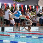 Jacopo zum Start über die 100m Brust