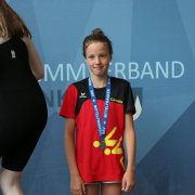 Carlotta Bülck mit Bronze in der Wertung des Mittelfränkischen Nachwuchsmeisters
