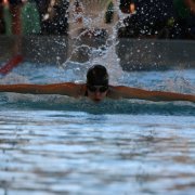 Emily über 100m Schmetterling